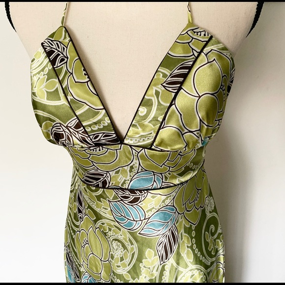 💚Miss Bisou Long Halter Dress💚 - Picture 3 of 11